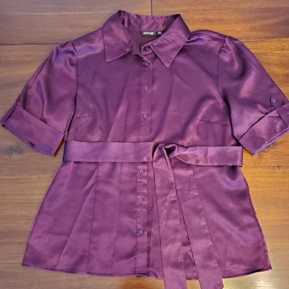 Apt. 9 Purple Blouse